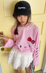 Kitten Vacation Adult Top_ 2 Colors (Wholesale)