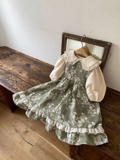 Olive Vintage Dress