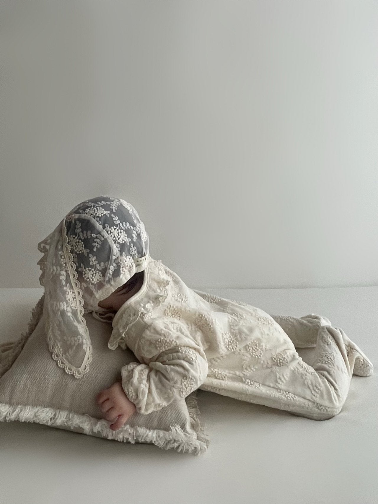 Lace Bunny Bonnet