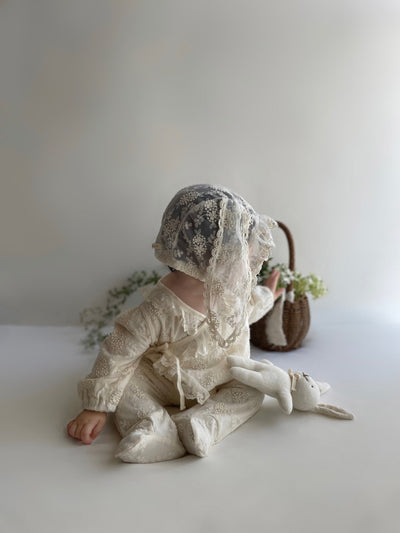 Lace Bunny Bonnet