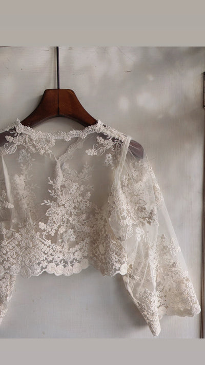 Lace Elegance Adult Cardigan