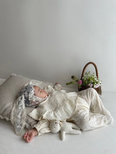 Lace Bunny Bonnet