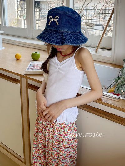 Frill hem Sleeveless Top_ 3 Colors (Wholesale)