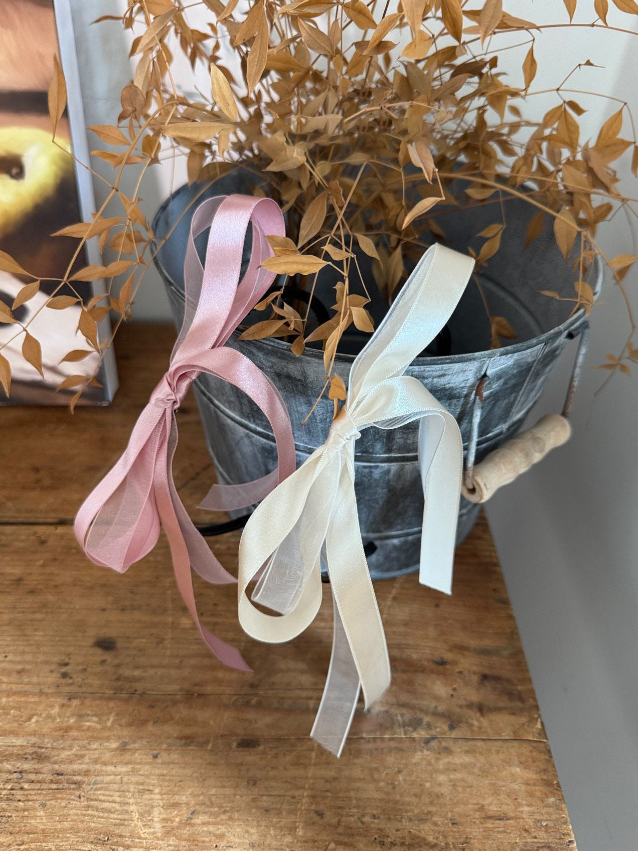 M Ribbon Hairband_ 2 Colors