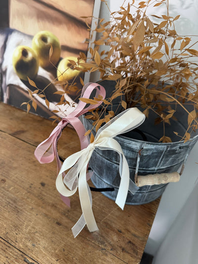 M Ribbon Hairband_ 2 Colors