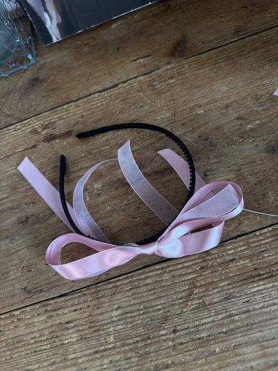 M Ribbon Hairband_ 2 Colors