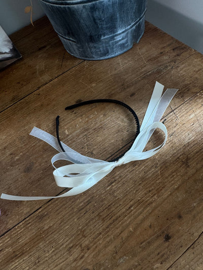 M Ribbon Hairband_ 2 Colors