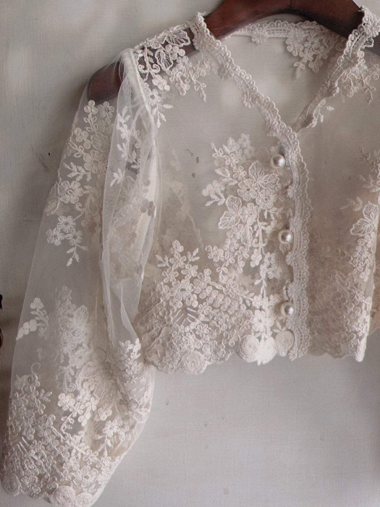 Lace Elegance Adult Cardigan