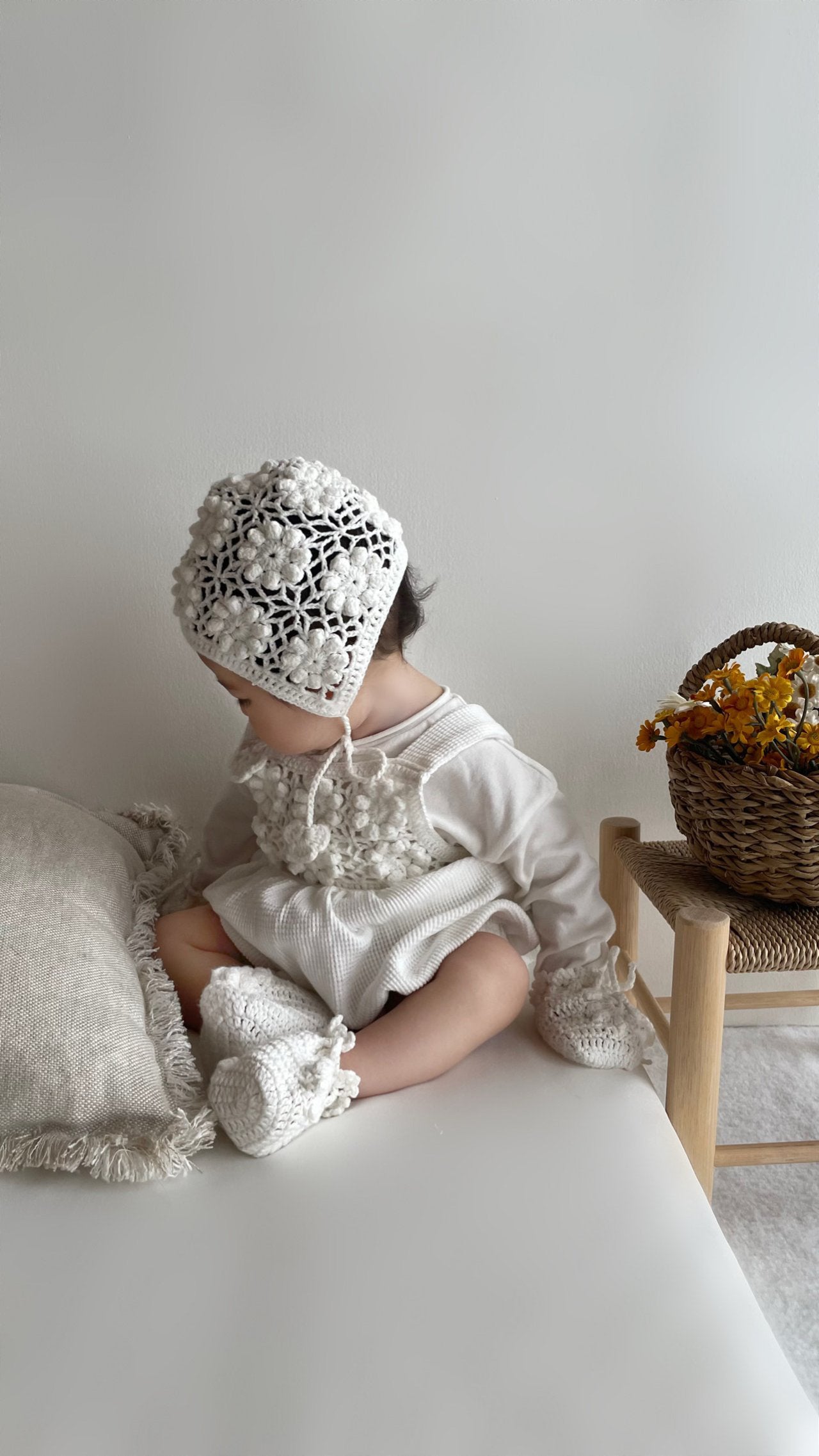 Handmade Crochet Bonnet