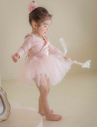 Itzel Ballet Tutu and Cardigan Set _Pink (Pre-Order)