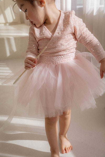 Itzel Ballet Tutu and Cardigan Set _Pink (Pre-Order)