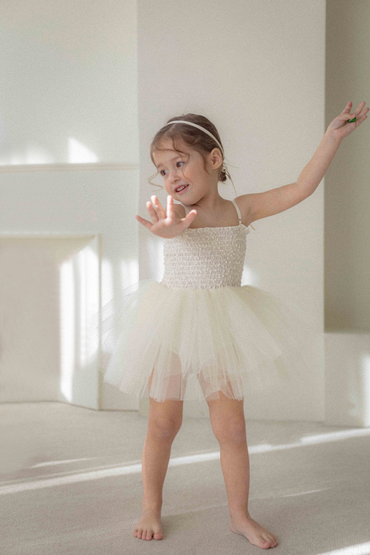 Itzel Ballet Tutu and Cardigan Set _Cream(Pre-Order)