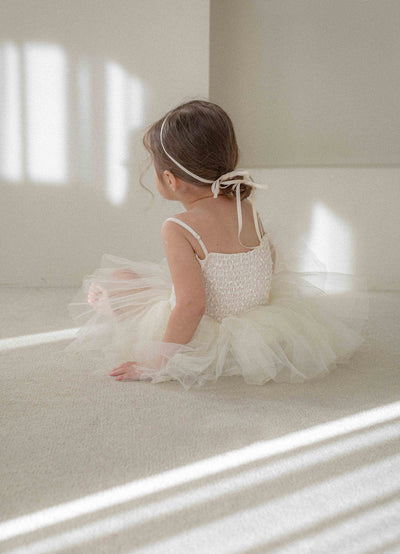 Itzel Ballet Tutu and Cardigan Set _Cream(Pre-Order)