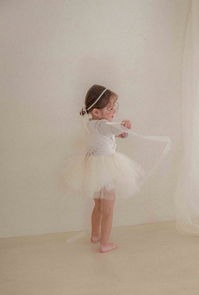 Itzel Ballet Tutu and Cardigan Set _Cream(Pre-Order)