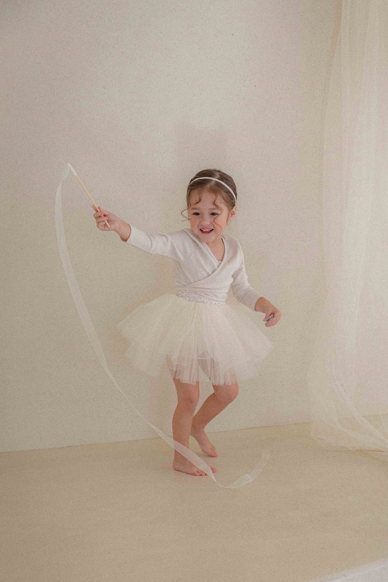 Itzel Ballet Tutu and Cardigan Set _Cream(Pre-Order)