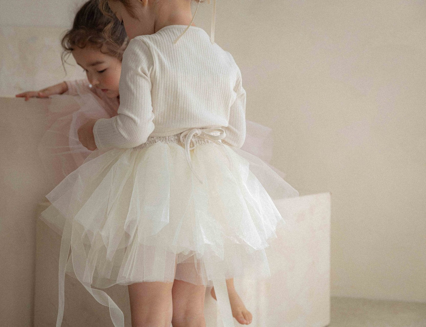 Itzel Ballet Tutu and Cardigan Set _Cream(Pre-Order)