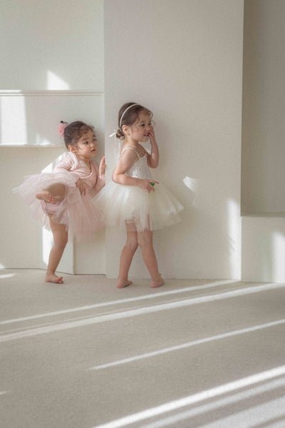 Itzel Ballet Tutu and Cardigan Set _Cream(Pre-Order)