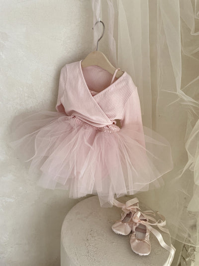 Itzel Ballet Tutu and Cardigan Set _Pink (Pre-Order)