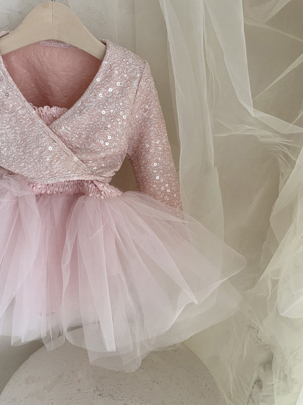 Itzel Ballet Tutu and Cardigan Set _Pink (Pre-Order)