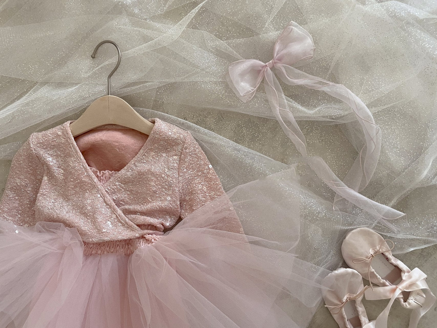 Itzel Ballet Tutu and Cardigan Set _Pink (Pre-Order)