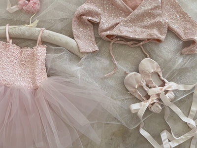 Itzel Ballet Tutu and Cardigan Set _Pink (Pre-Order)