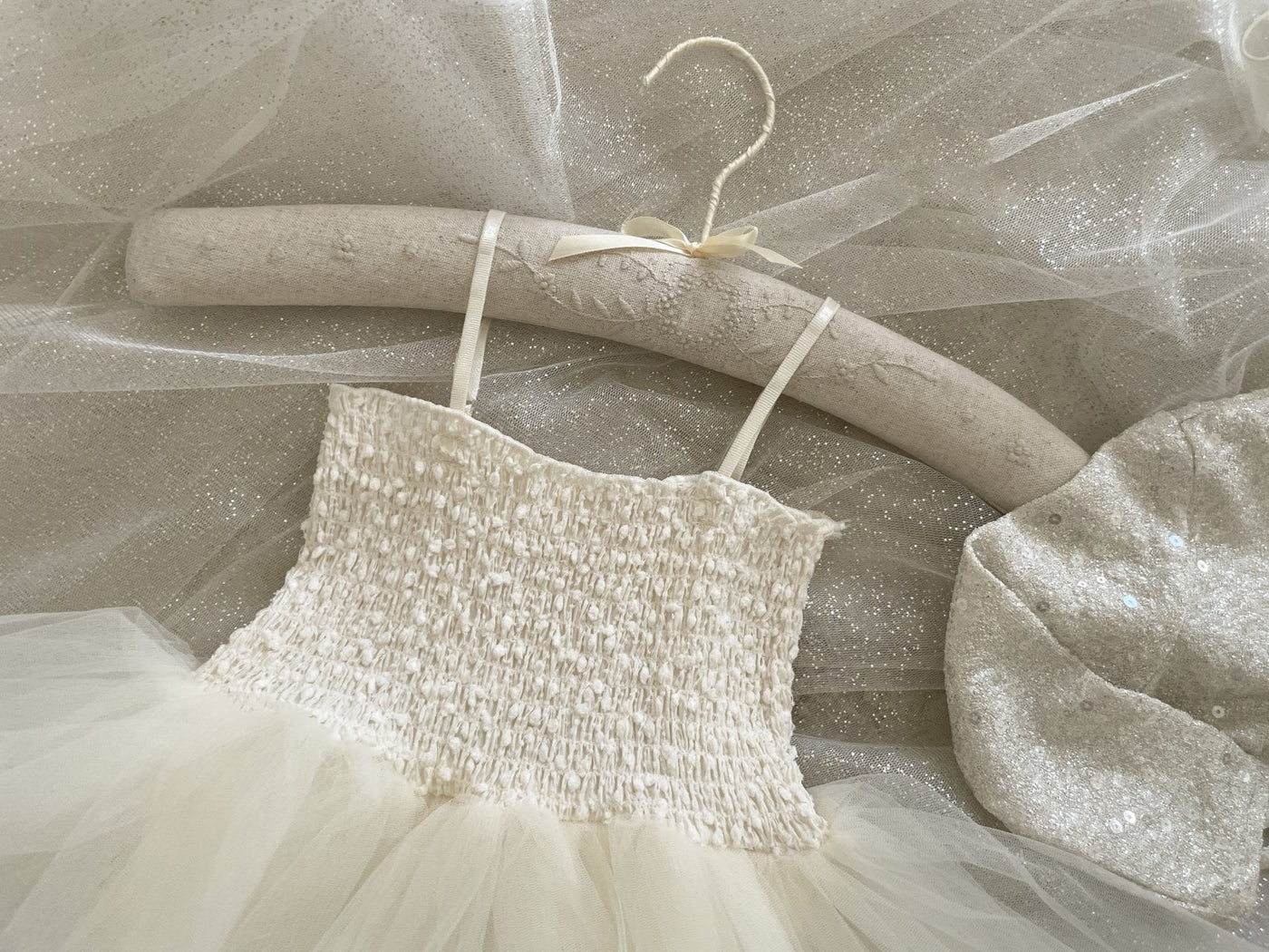 Itzel Ballet Tutu and Cardigan Set _Cream(Pre-Order)