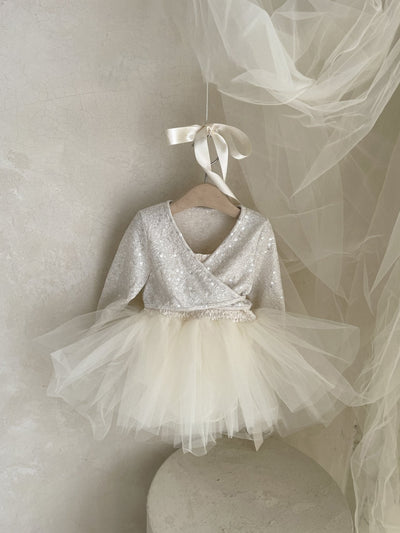 Itzel Ballet Tutu and Cardigan Set _Cream(Pre-Order)