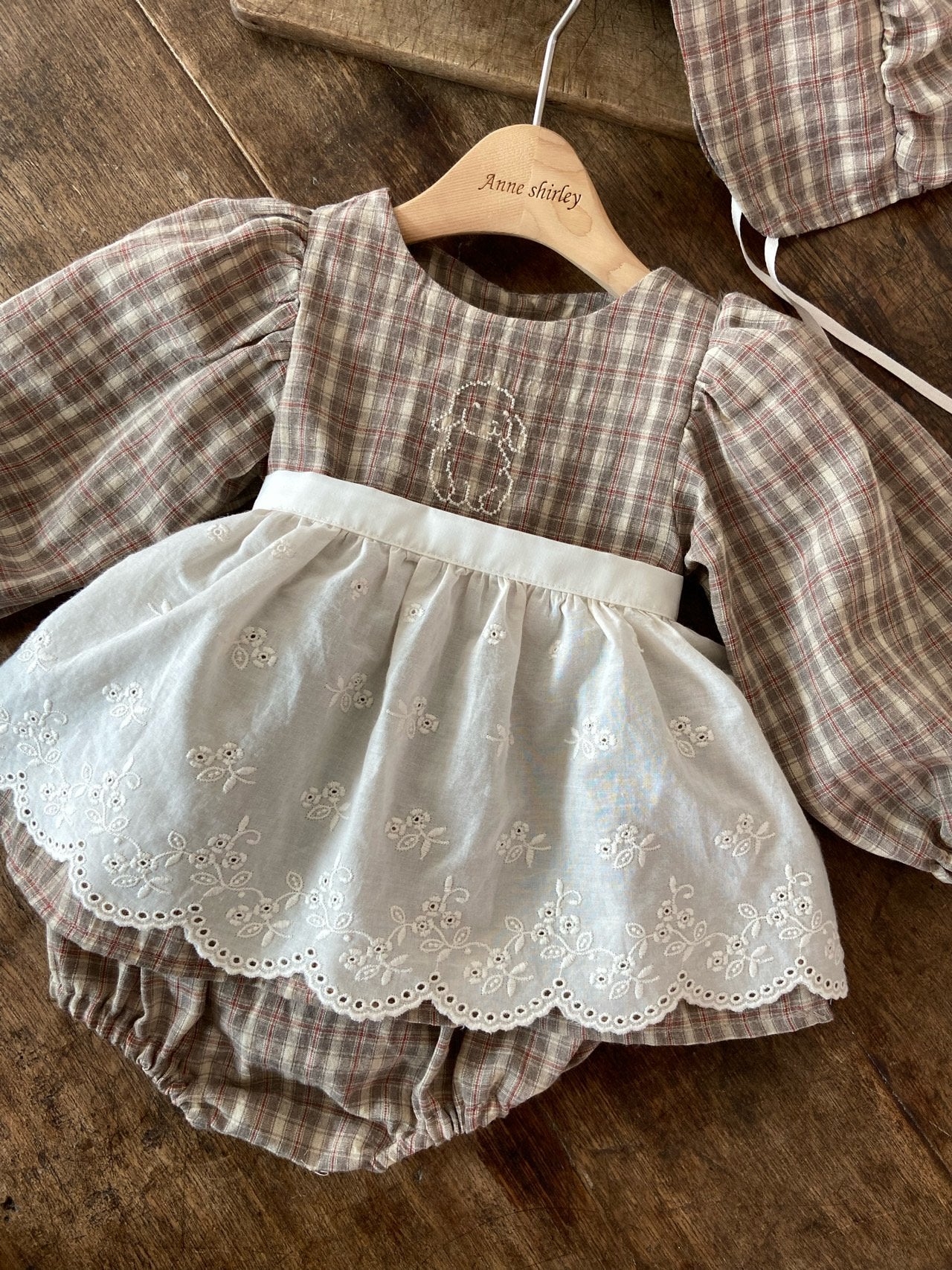 Magenta Romper & Bonnet Set