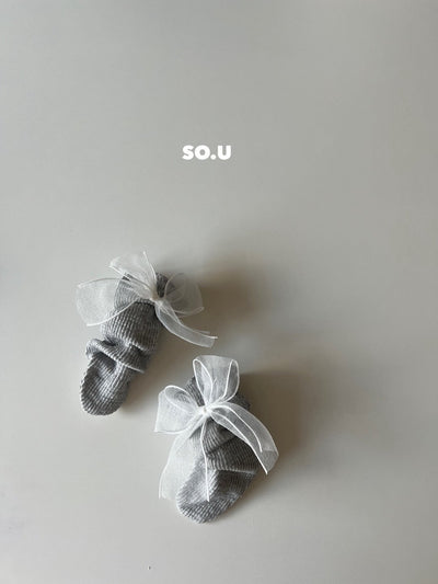 Sha Ribbon Knee Socks_ 4 Colors (Wholesale)