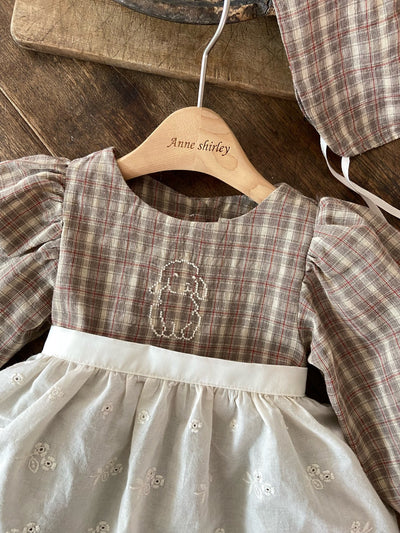 Magenta Romper & Bonnet Set