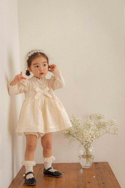 Julie Coco Dress Romper_Cream (Pre-Order)