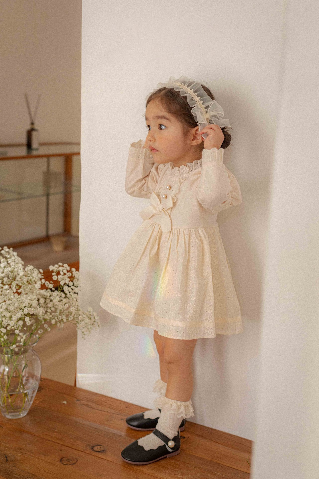 Julie Coco Dress Romper_Cream (Pre-Order)