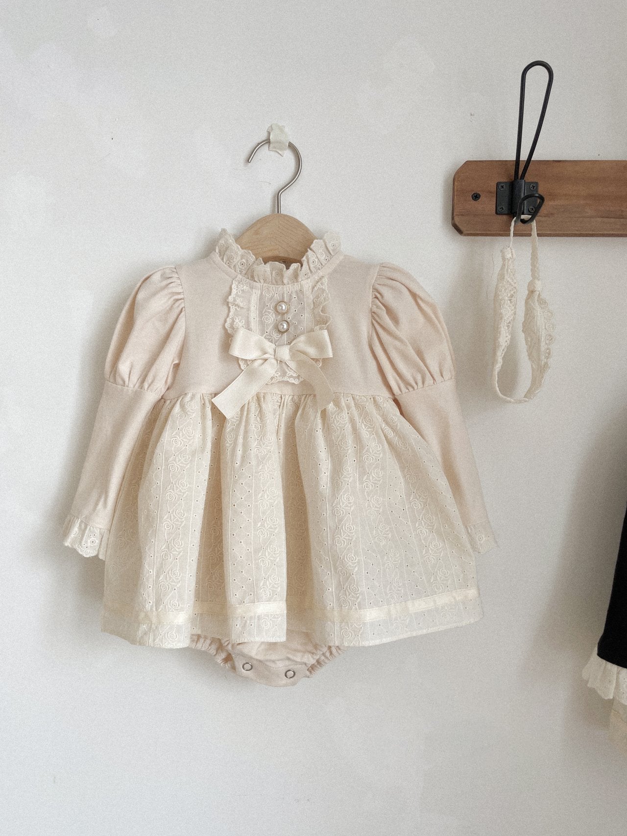 Julie Coco Dress Romper_Cream (Pre-Order)