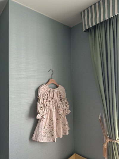 Misty Eyelet Dress _Pink