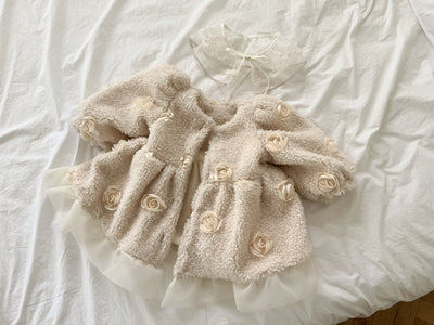 Cream Rose Coat