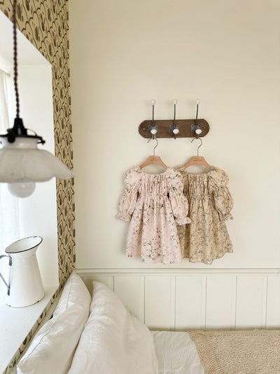 Misty Eyelet Dress _Pink