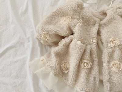 Cream Rose Coat