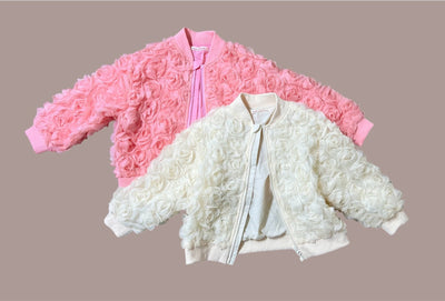 Rose Pop Jacket _ Cream