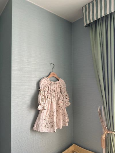 Misty Eyelet Dress _Pink