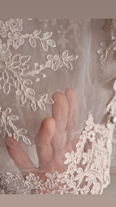 Lace Elegance Adult Cardigan