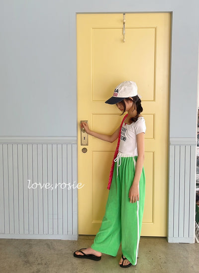 Lettering Ribbon Top_ 4 Colors (Wholesale)