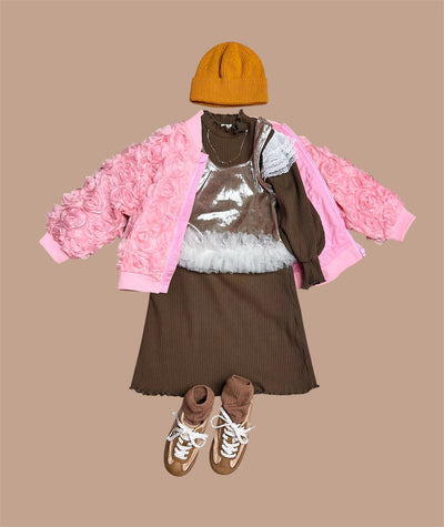 Rose Pop Jacket _ Pink