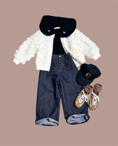 Rose Pop Jacket _ Cream