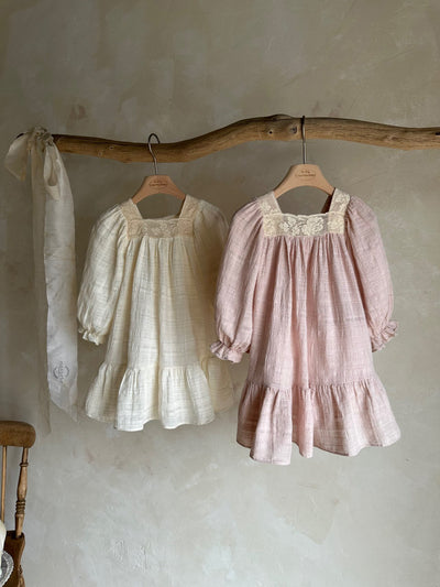 Rosie Dress_ Cream