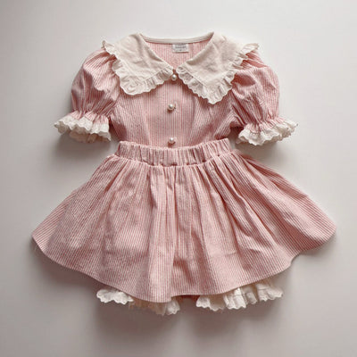 Juju Blouse and Skort Set