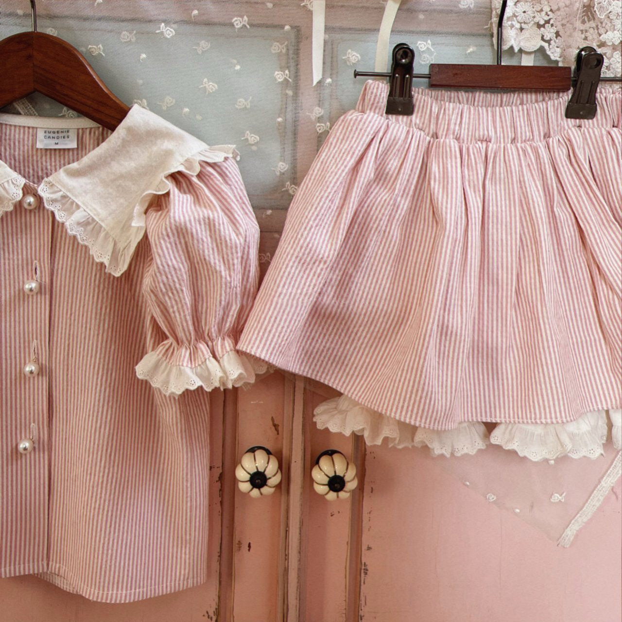 Juju Blouse and Skort Set