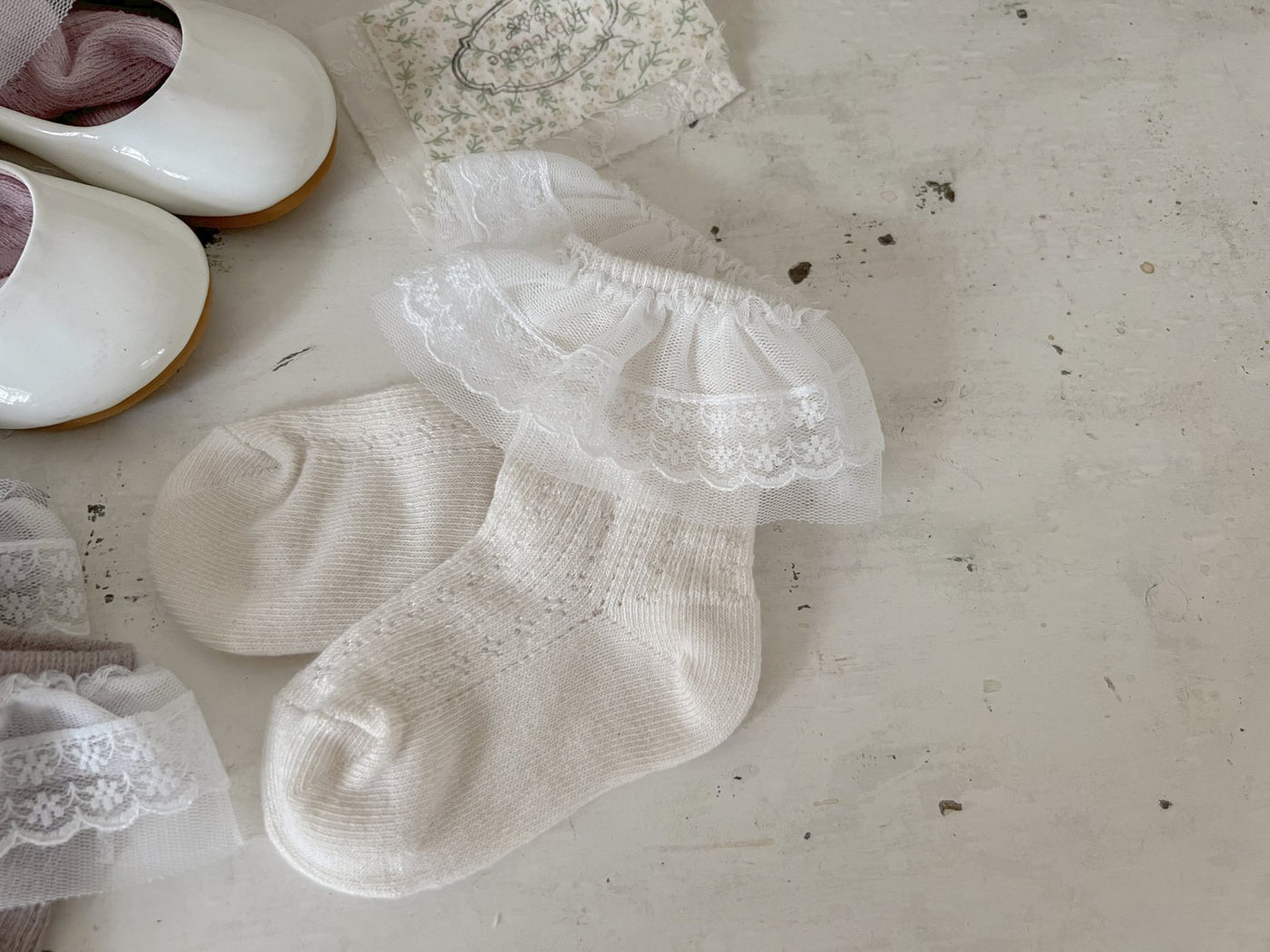 3 Set Lace Baby Socks