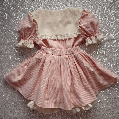 Juju Blouse and Skort Set