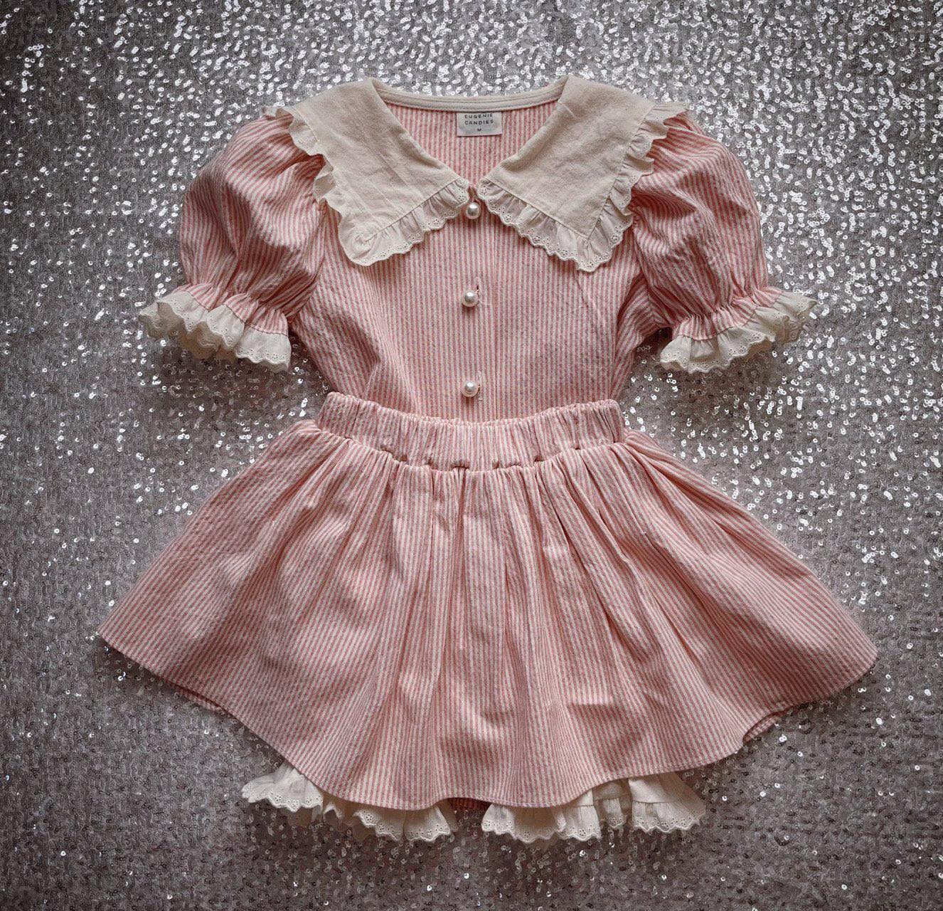 Juju Blouse and Skort Set