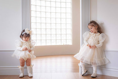 Eloise Oganza Dress Romper_ Cream